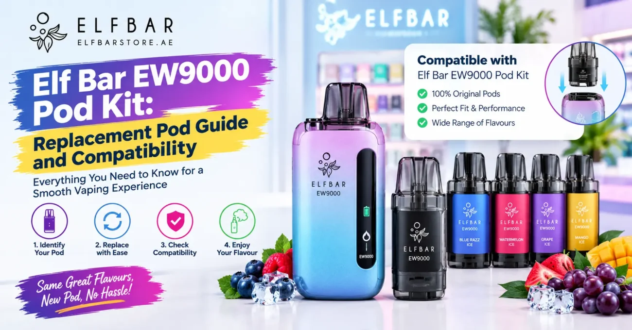 Elf Bar EW9000 Pod Kit: Replacement Pod Guide and Compatibility