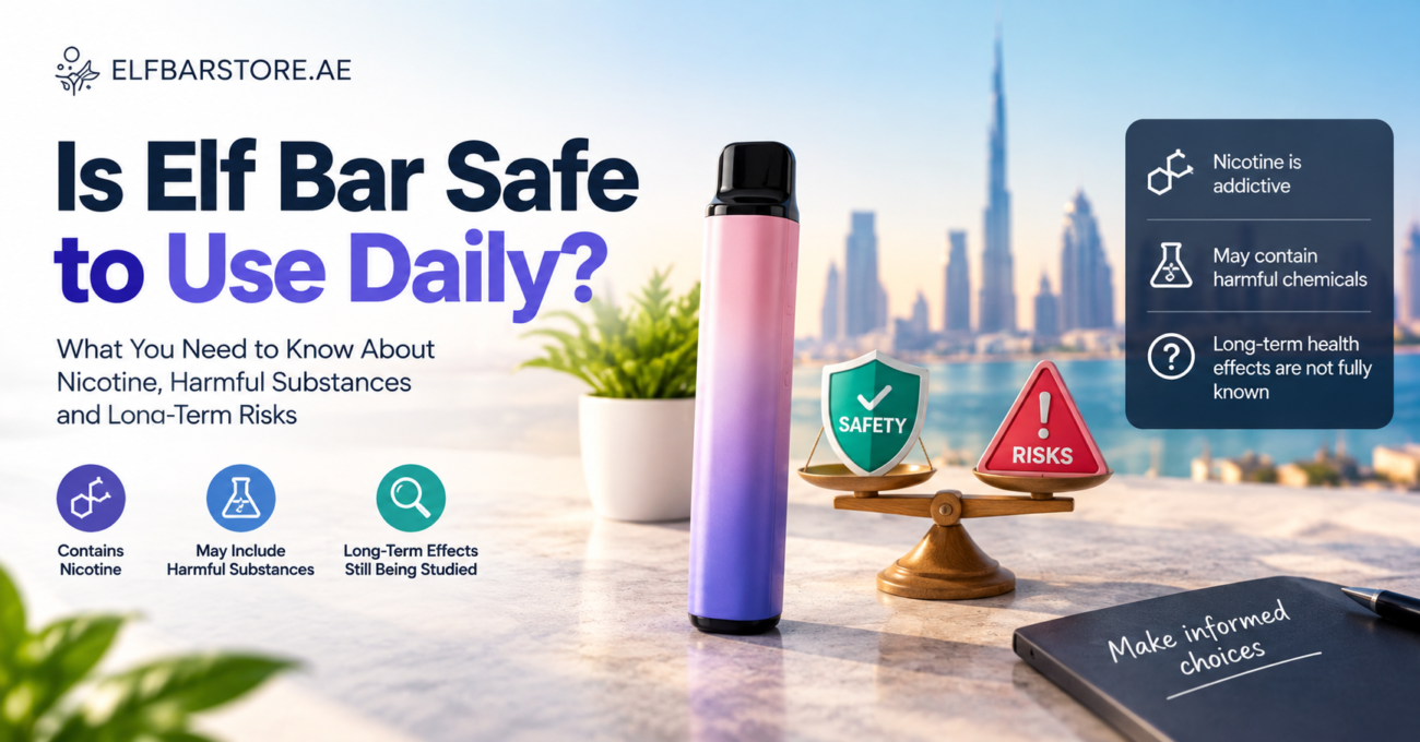 is elf bar safe to use daily
