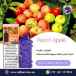 Relx Creator 30k Puffs Peach Apple in Dubai