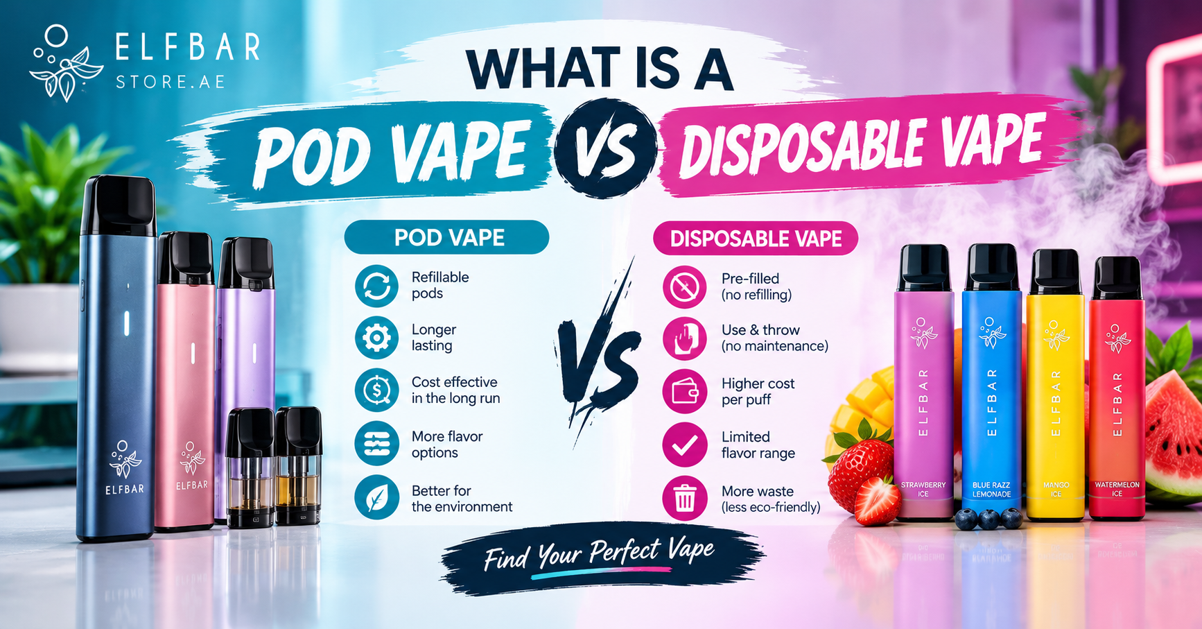 what is a pod vape vs disposable vape