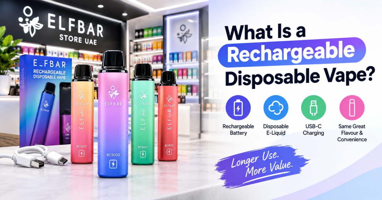 what is a rechargeable disposable vape