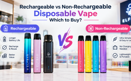 rechargeable vs non-rechargeable disposable vape — which to buy