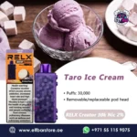 Relx Creator 30k Puffs Taro Ice Cream in Dubai UAE